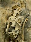 Pablo Picasso Girl with Mandolin Fanny Tellie painting